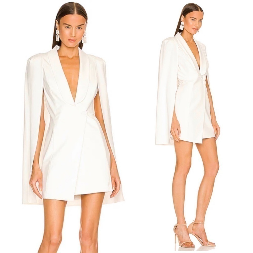 Katie May Boss Lady Mini Cape Dress
